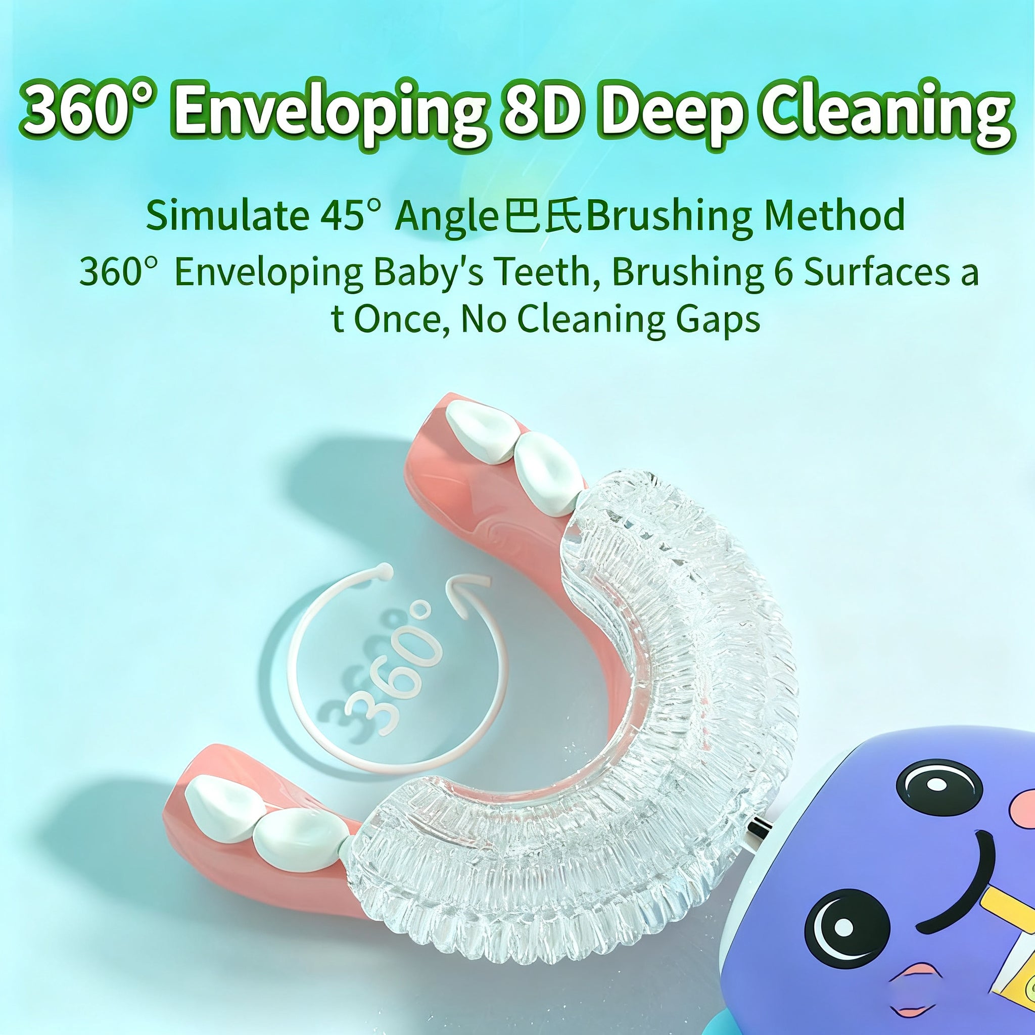 DinoSmile™ U-Shape Sonic Toothbrush