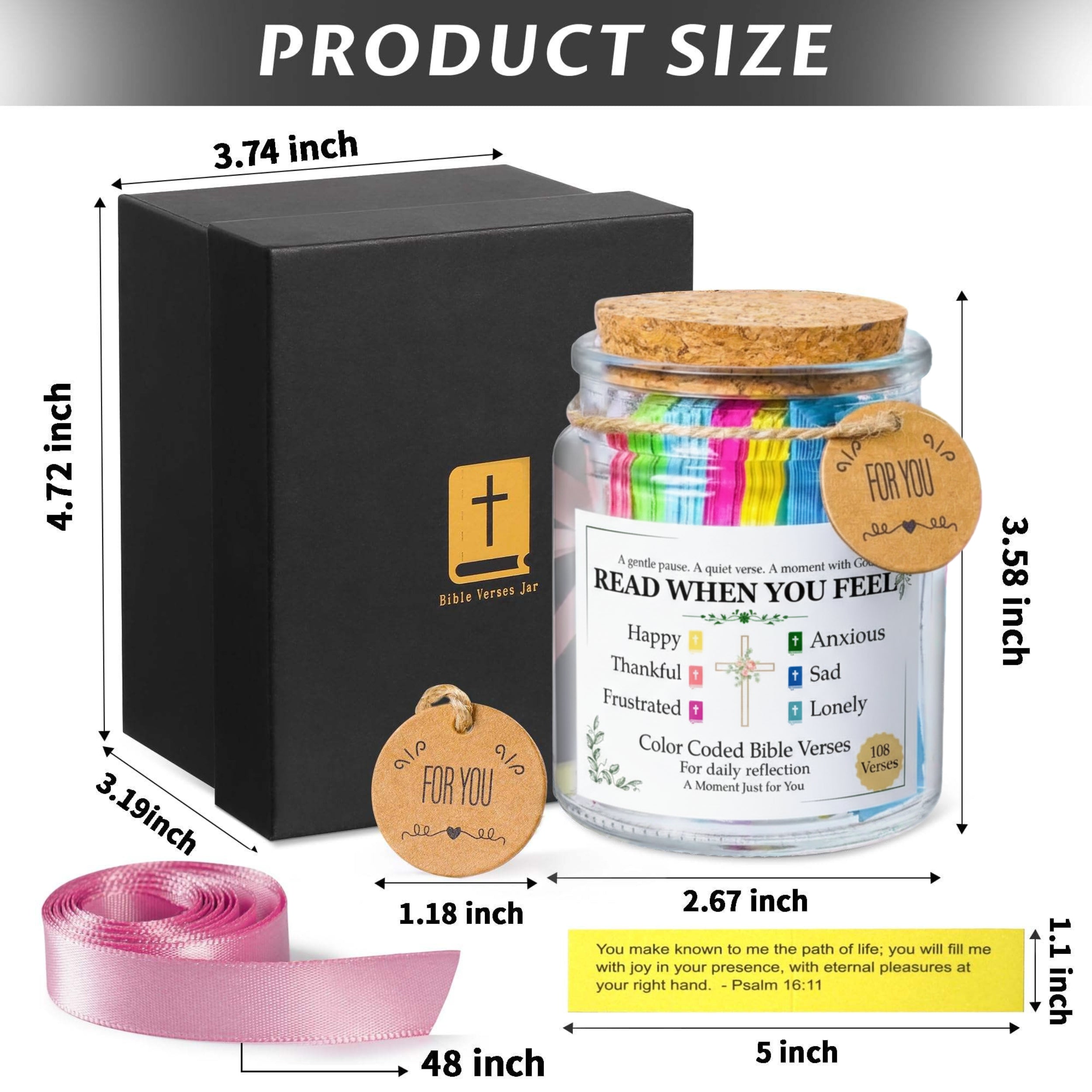 Emotion-guided scripture jar for children