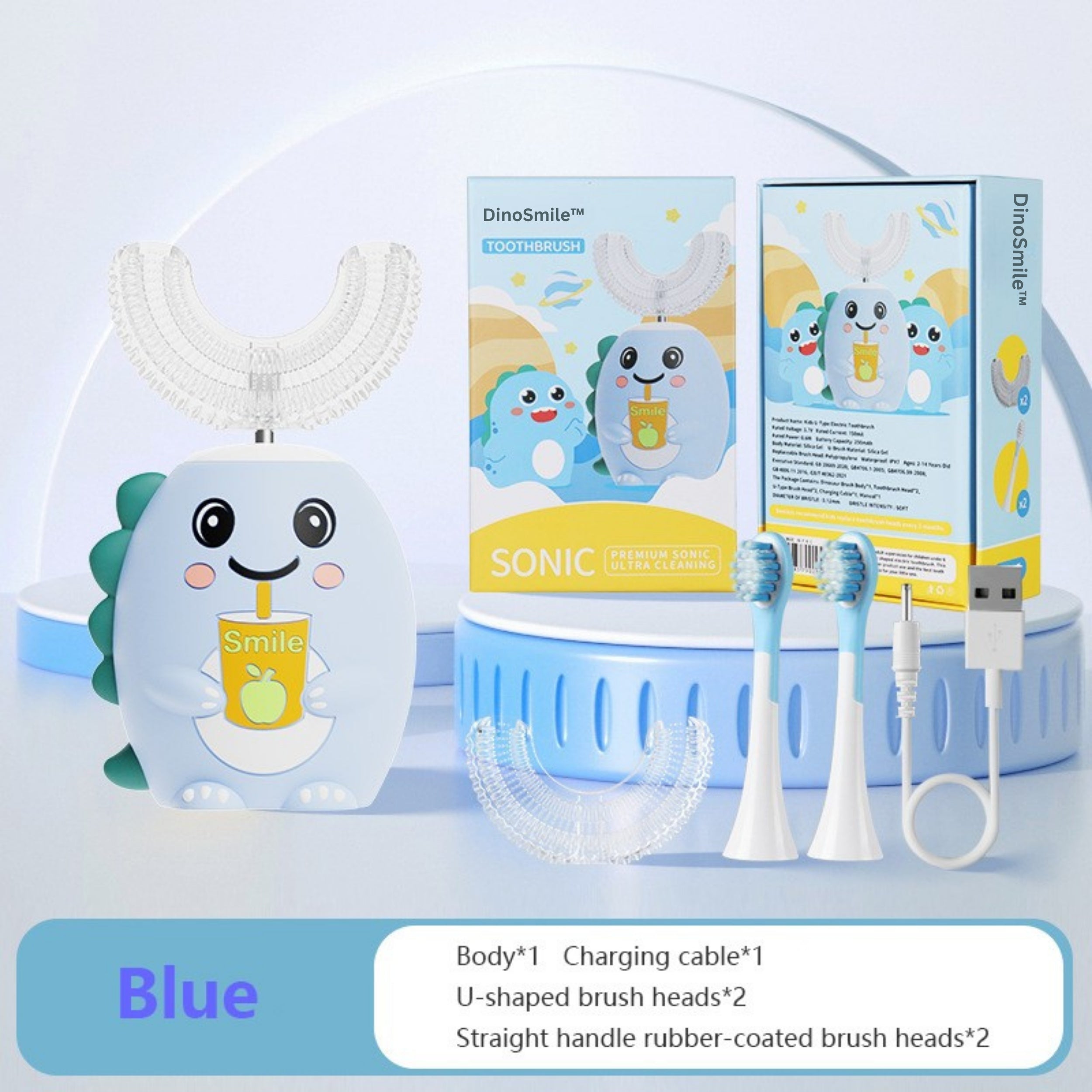 DinoSmile™ U-Shape Sonic Toothbrush