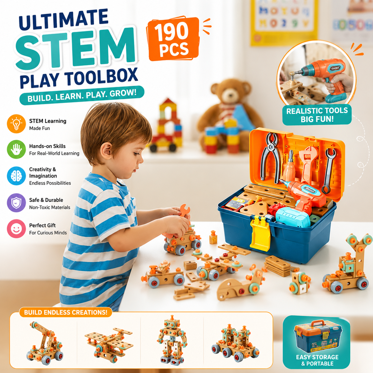 Ultimate STEM Play Toolbox