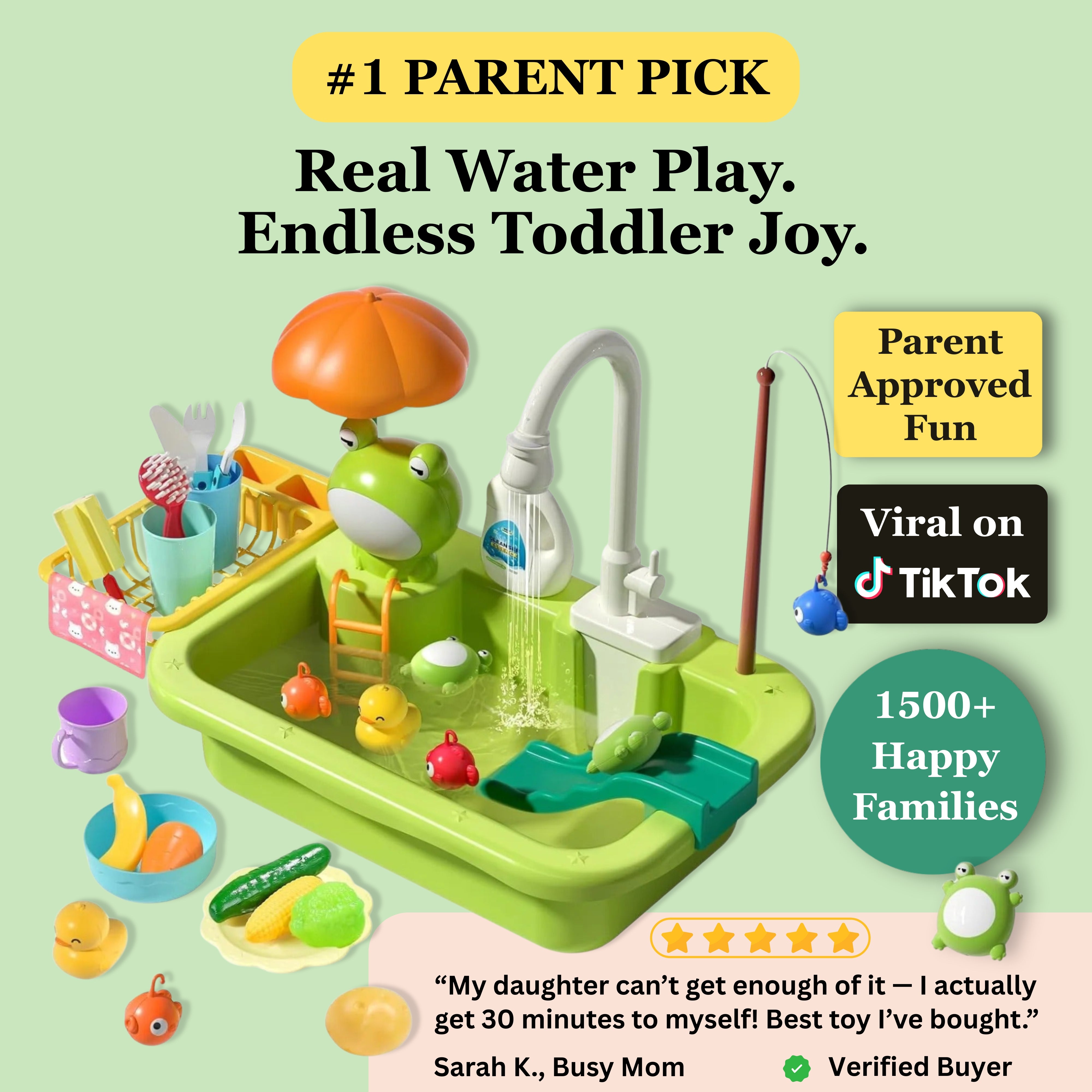 CurioPlay™ - Magic Water Play Sink