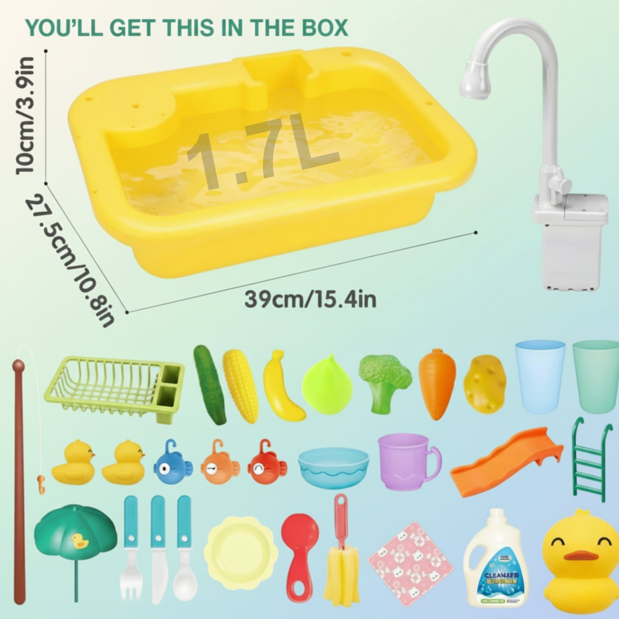 CurioPlay™ - Magic Water Play Sink