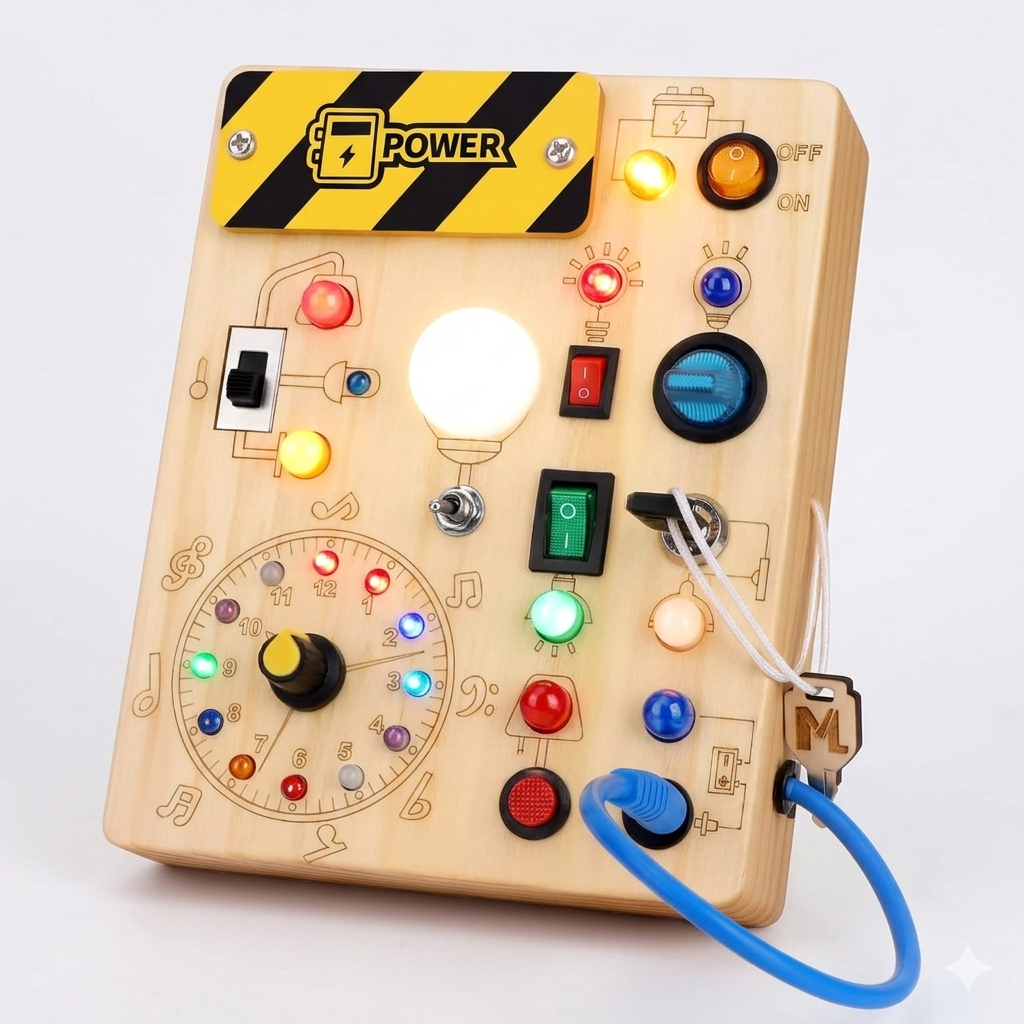 CalmNest™ STEM Sensory Busy Board