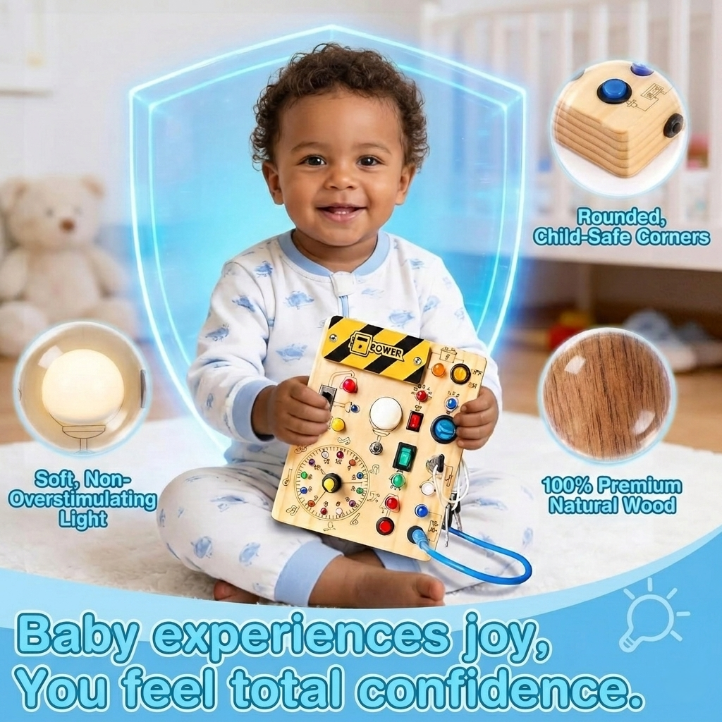 CalmNest™ STEM Sensory Busy Board